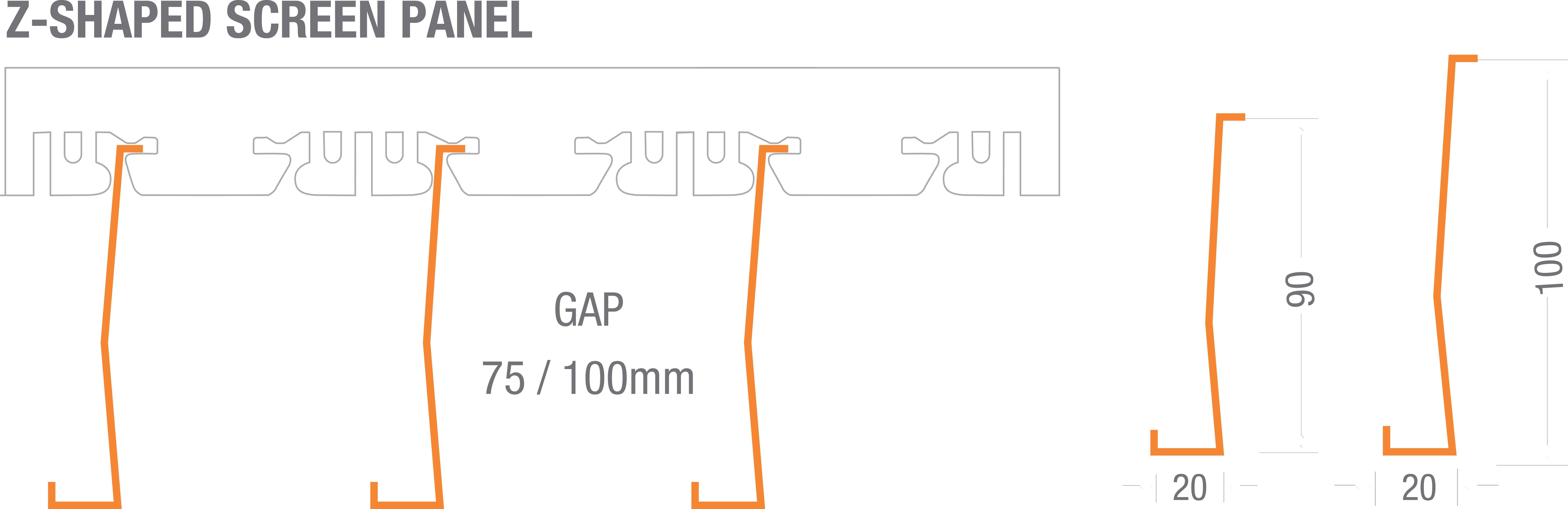 Z shape Panel